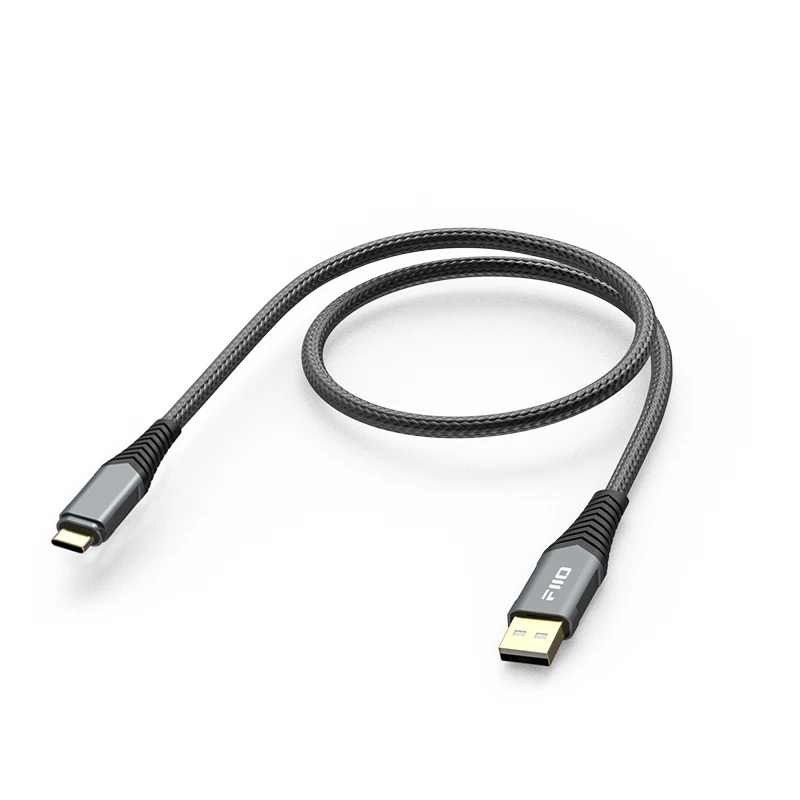 FiiO LA-TC1 สายชาร์จ/สายดาต้า USB TypeA เป็น TypeC สำหรับ เครื่องเสียง, DAC, PC, Smartphone