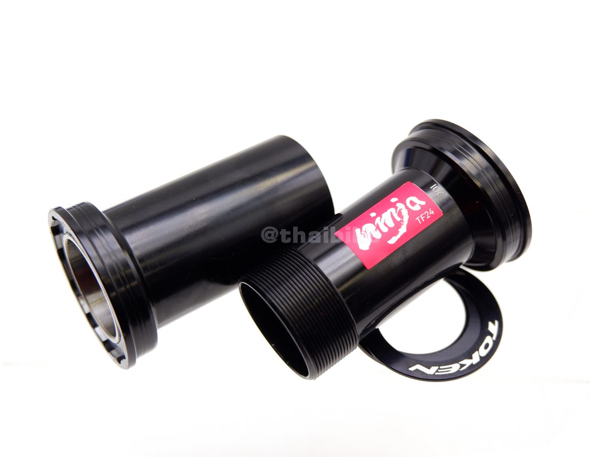 กะโหลกจักรยานเกลียวกลาง TOKEN BB3724-C3 (BB90/BB95) BB3724-C1 FOR TREK