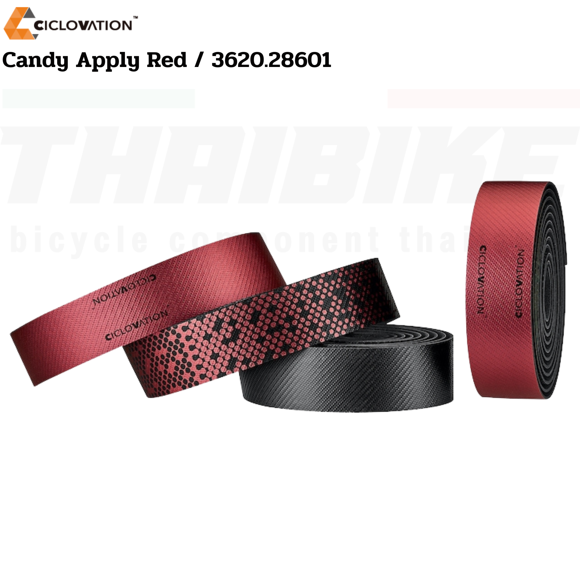 ผ้าพันแฮนด์จักรยานเสือหมอบ Ciclovation Advanced Leather Touch Shining Metallic