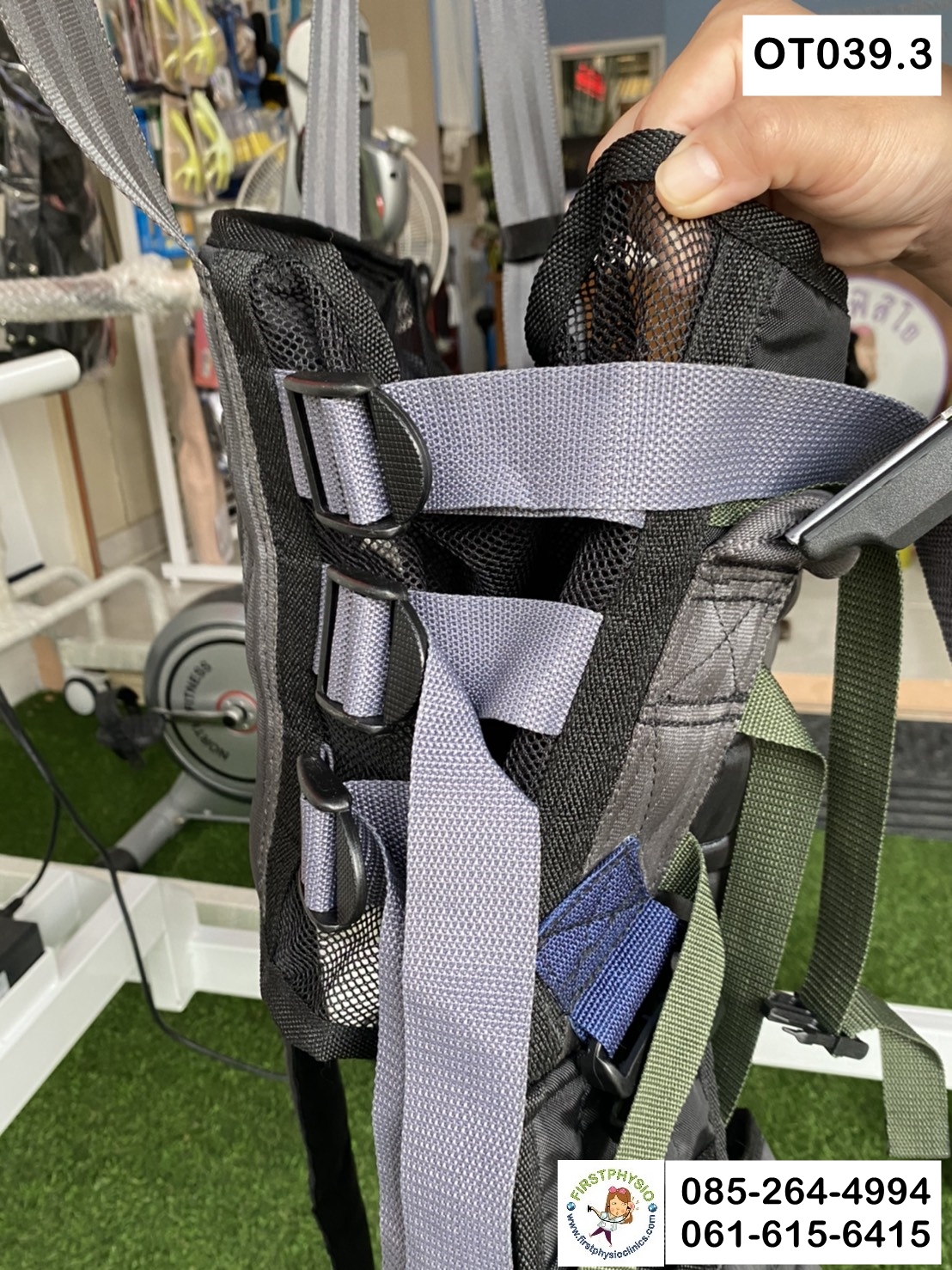 เครื่องพยุงเดิน /เครื่องช่วยพยุงฝึกเดิน รุ่นOT039.3/ เครื่องพยุงเดินผู้ป่วยด้วยไฟฟ้า / ADJUSTABLE WALKING SUPPORT