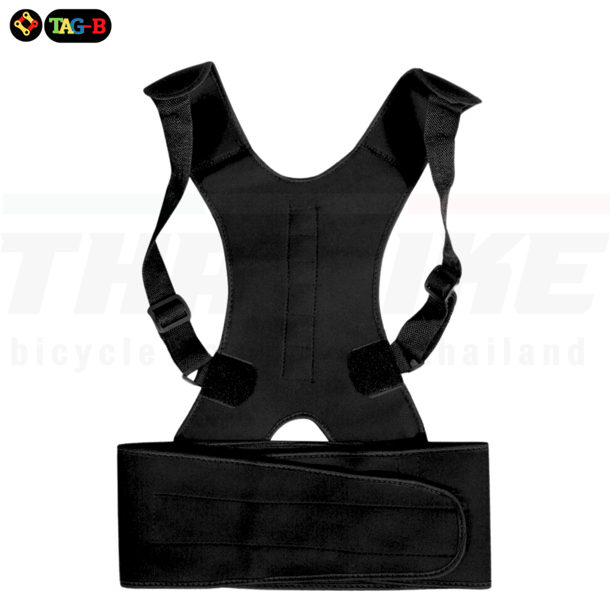 แผ่นรัดเอวพยุงหลัง แก้ปวดหลัง ด้วยพลังเม็ดแม่เหล็ก