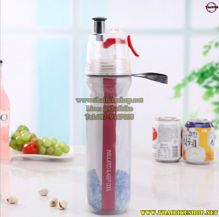 ขวดเก็บความเย็น แบบพ่นละอองน้ำได้