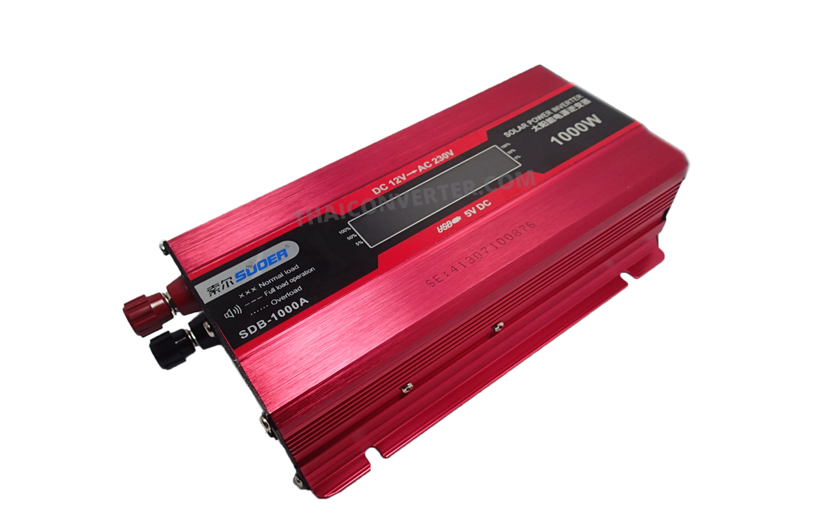 Inverter DC 12V to AC 220V 1000W Modified Sine