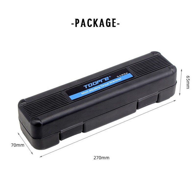 ชุดประแจปอนด์พร้อมหัว TOOPRE ประแจทอร์ค TOOPRE Bicycle Torque Wrench 2-24N.m