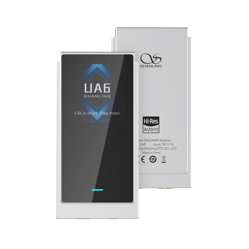 Shanling UA6 DAC/AMP พกพาชิป Cirrus Logic CS43131 x4 รองรับ 32bit/768kHz, Hi-Res ประกันศูนย์ไทย