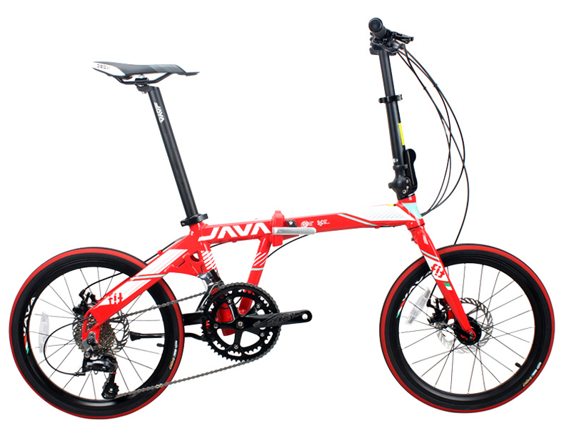 สุดคุ้ม รถจักรยานพับได้ JAVA FIT 18SPD เฟรมอลูมิเนียม