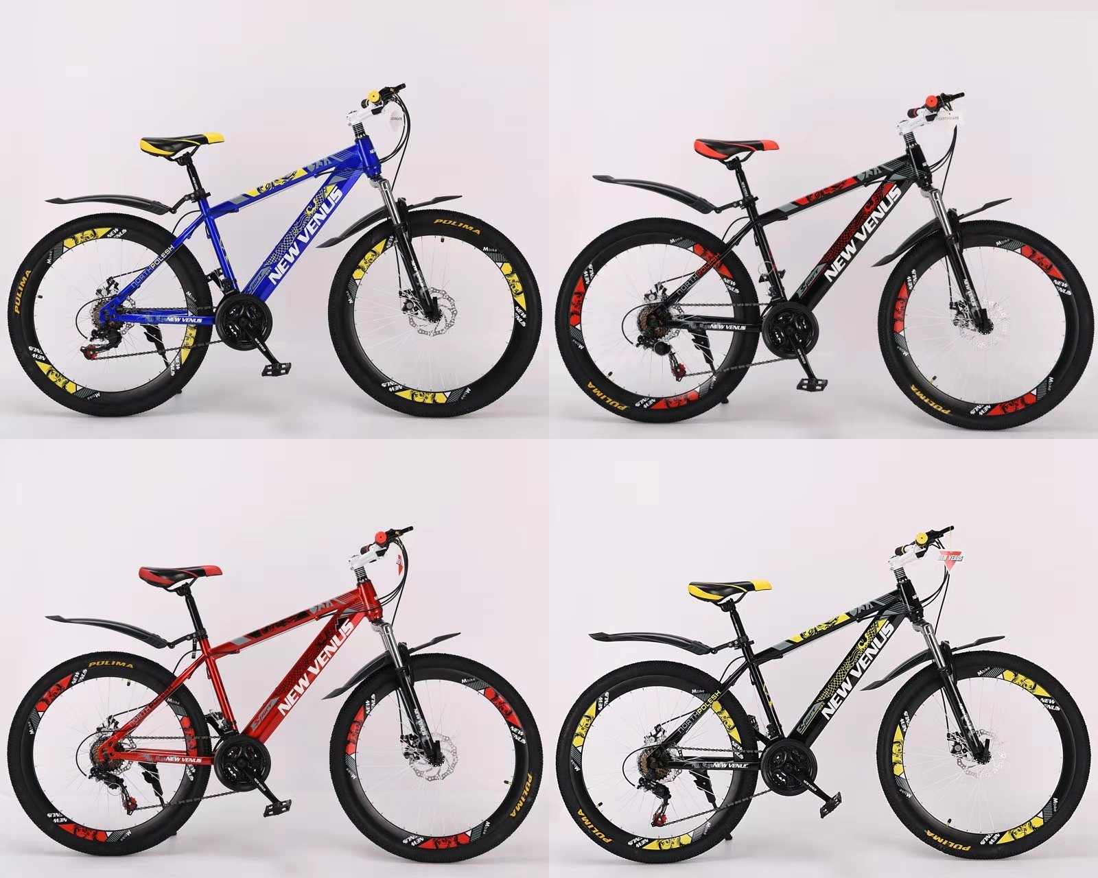 จักรยานเสือภูเขา NEW VENUS 20 นิ้ว ล้อขอบสูง