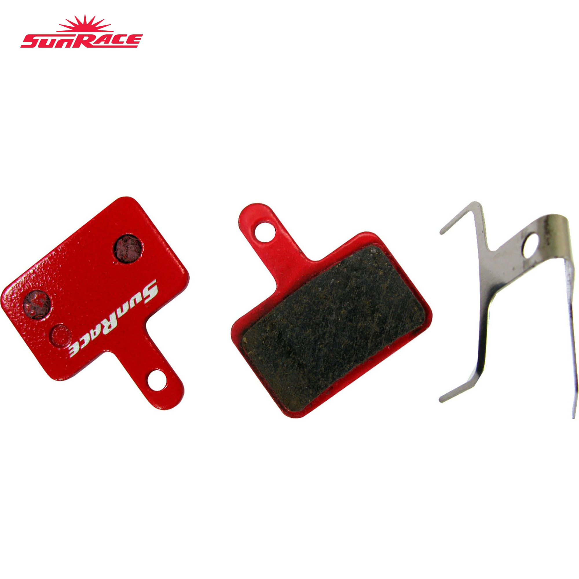 ผ้าเบรครถจักรยานเสือภูเขาดิสเบรค SUNRACE รุ่น DPS10 ใช้กับ shimano Deore M465, M475, M495, M515, M525