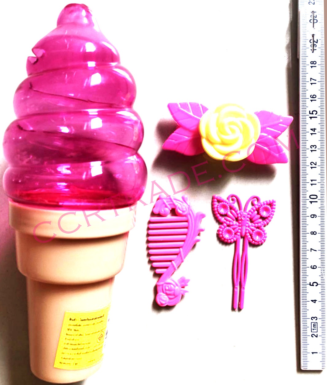 ไอศครีมออมสิน+ชุดเสริมสวย 18 ซม.(งานสวย)