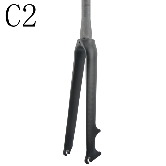 ตะเกียบดิสจักรยานฟูลคาร์บอน 700C WACAKO รองรับดิสก์เบรคคอตรง คอเทเปอร์