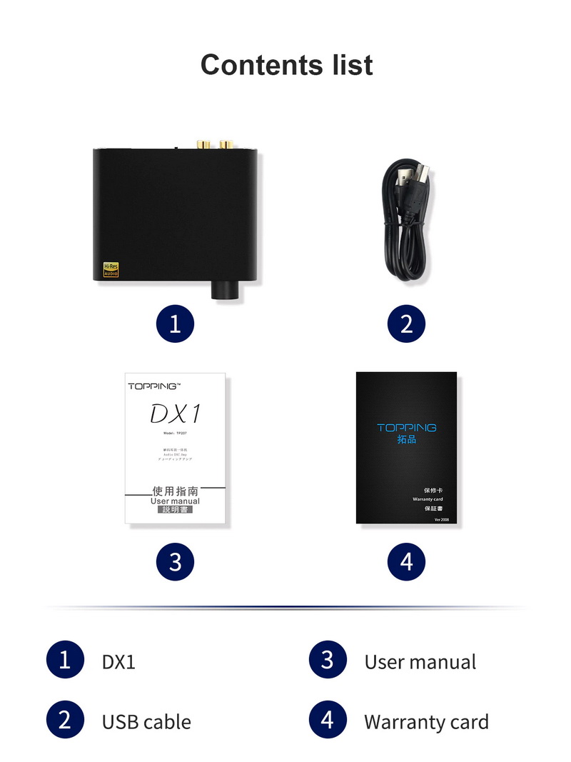 Topping DX1 DAC/AMP ตั้งโต๊ะ รุ่นเล็กเสปคจัดจ้านในราคาที่จับต้องได้ ประกันศูนย์ไทย