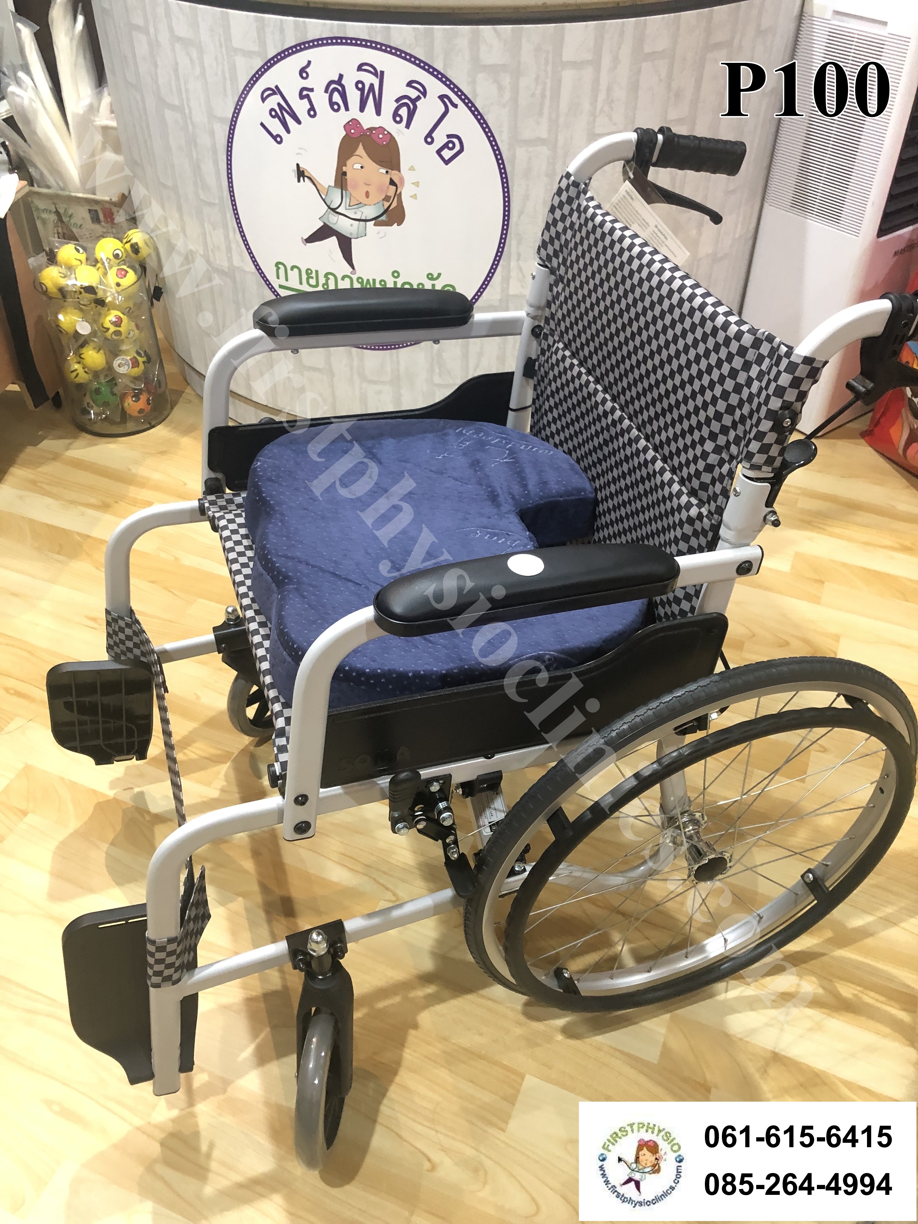 เบาะรองนั่งผู้ป่วยป้องกันแผลกดทับ/เบาะรองนั่งสำหรับผู้ที่มีแผลกดทับ /เบาะรองนั่งหลังผ่าตัดก้นกบ / เบาะรองนั่งสำหรับโรคริดสีดวง Wheel chair pillow เบาะรองนั่งสำหรับคนพิการ