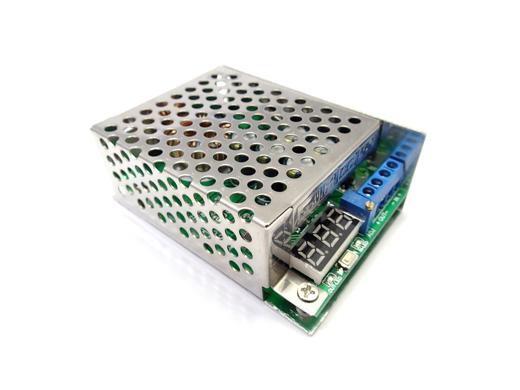 DC Step Down [3.5-30V to 0.8-29V] 8A 100W build-in voltmeter