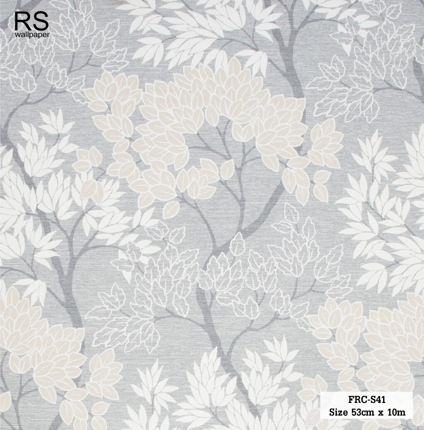 วอลเปเปอร์ ลายใบไม้ FRC-S41