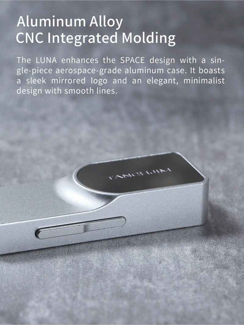 TANCHJIM Luna USB DAC/AMP พกพา ชิป DAC CS43198 x2 ประสิทธิภาพสูง ประกันศูนย์ไทย