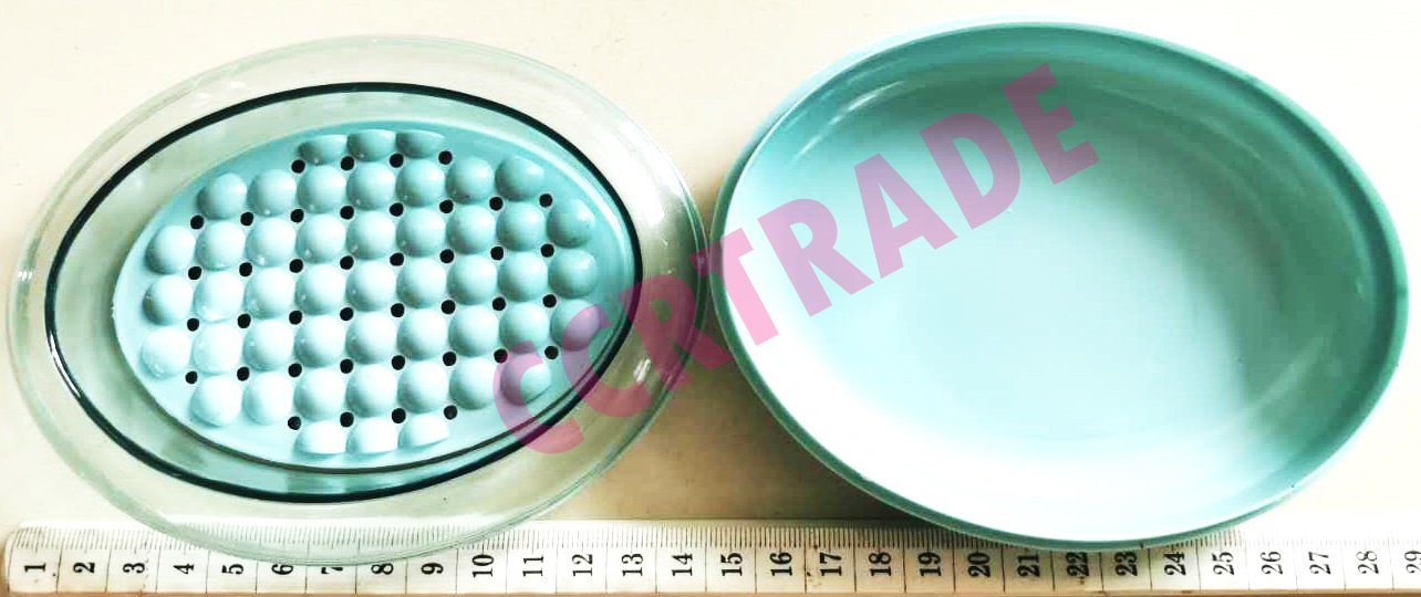 กล่องสบู่สปาจัมโบ้ ทรงรี 10x14 ซม.