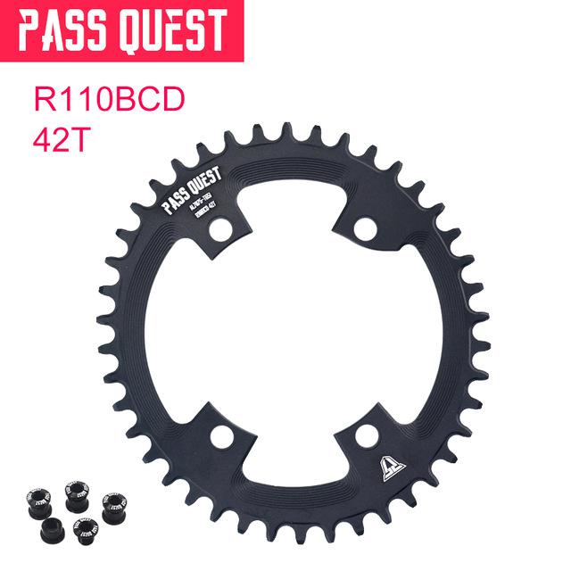 ใบจาน PASS QUEST SHIMAN0 R110 / 4 BCD 110BCD O ultegra R7000 R8000 DA9100