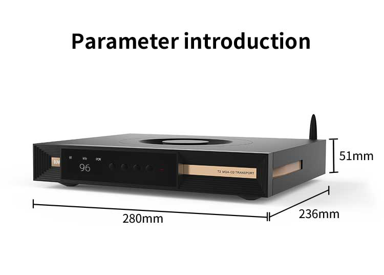 SMSL VMV T2 เครื่องเล่น CD ระดับไฮเอนด์ รองรับ MQA, LDAC, Hi-Res Wireless ประกันศูนย์ไทย