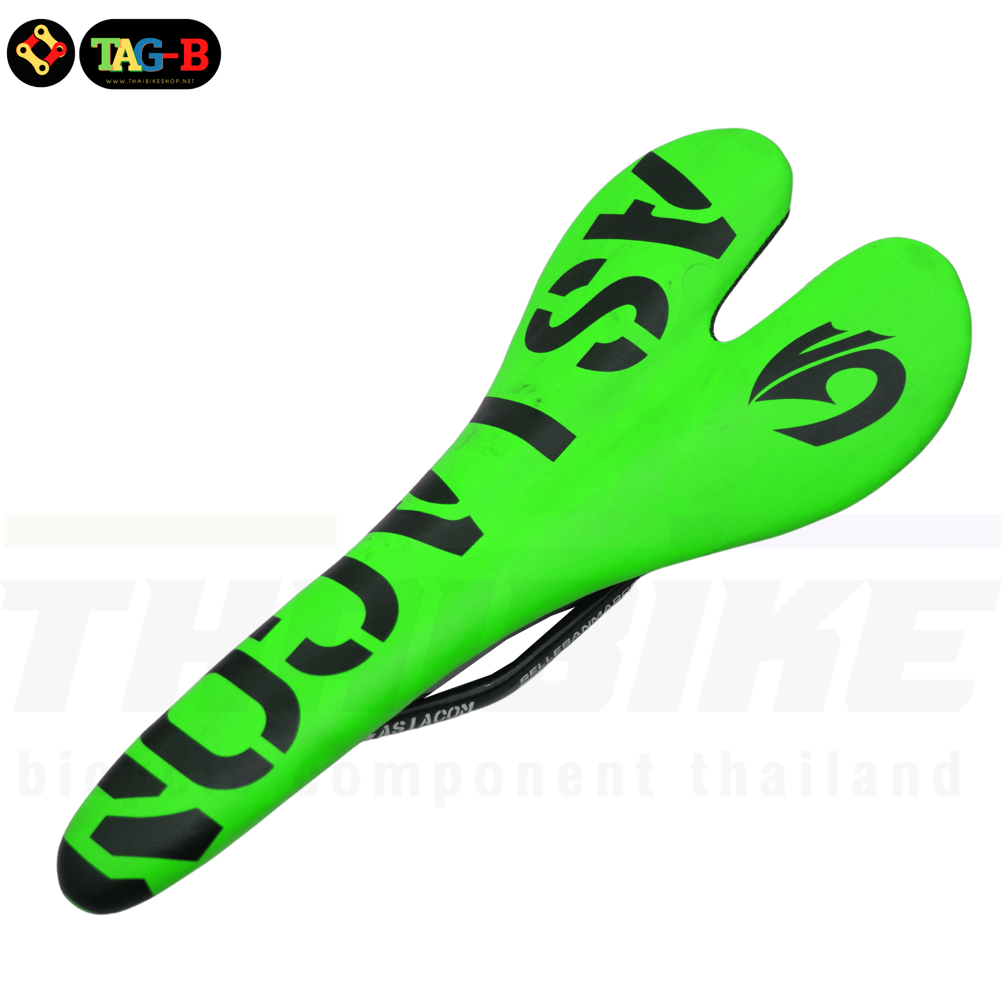 อานคาร์บอน ASIACOM แบบหุ้มหนัง อานจักรยาน เบาะจักรยาน