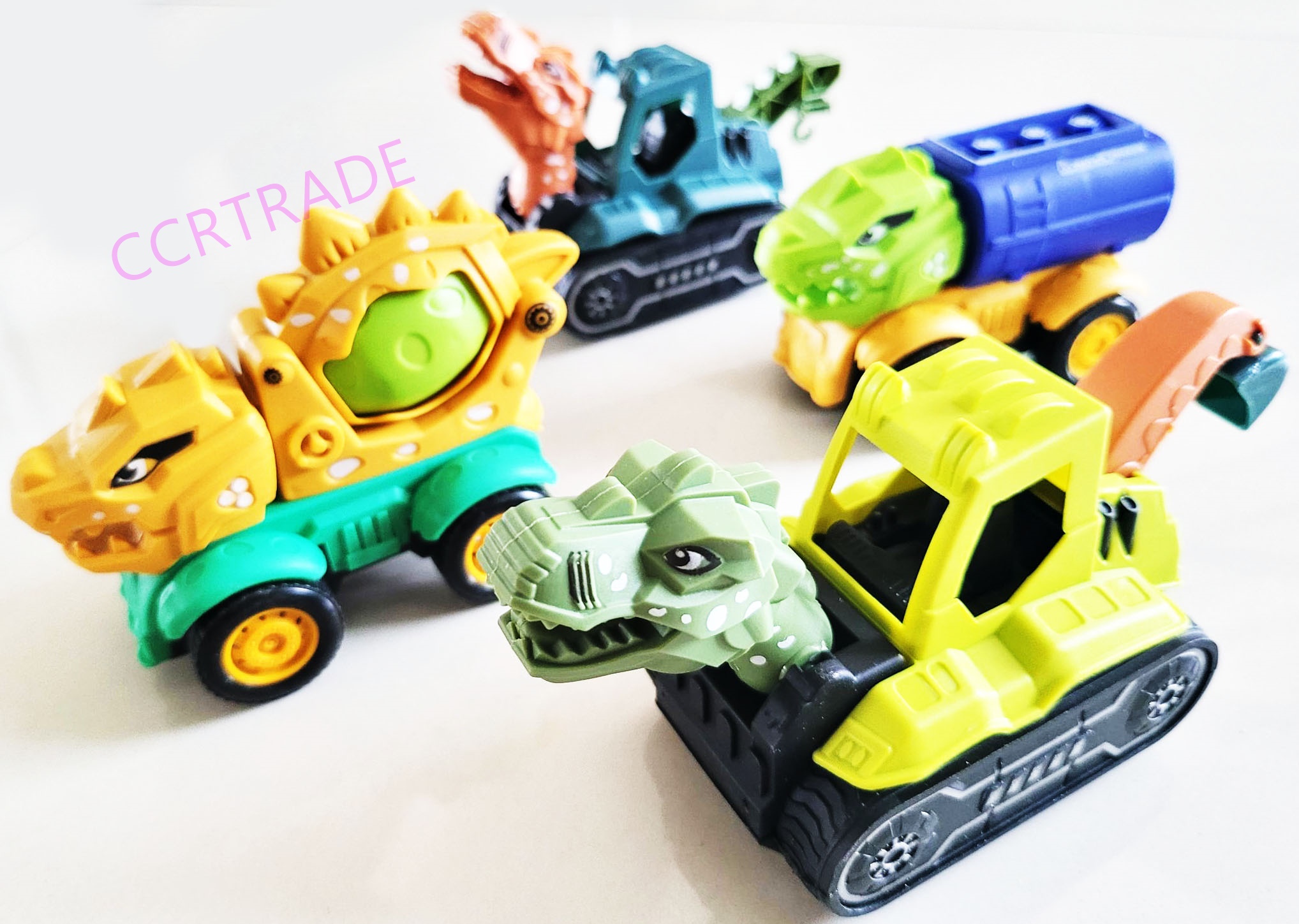 รถไดโนเสาร์ก่อสร้าง มีลานกล่อง 34 ซม.(งานห้าง)