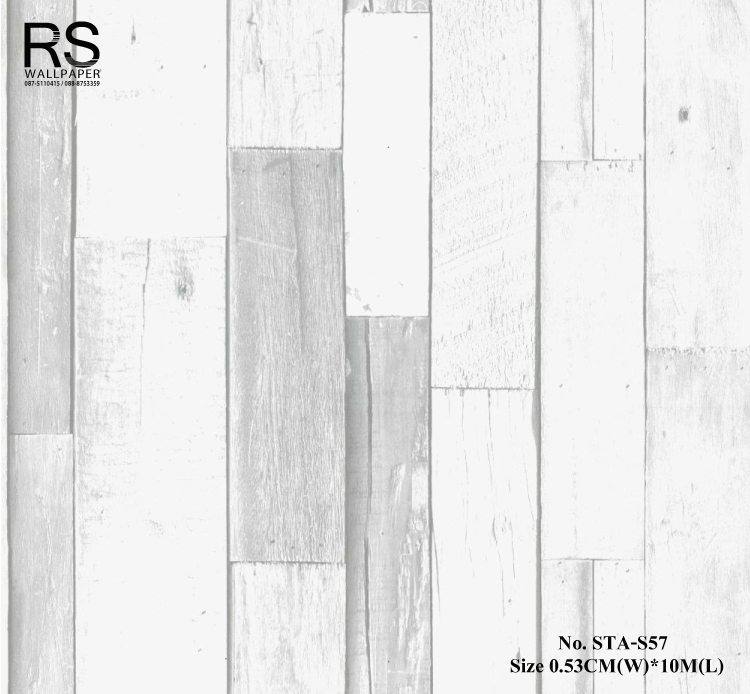 วอลเปเปอร์ ลายไม้วินเทจ No.STA-S57