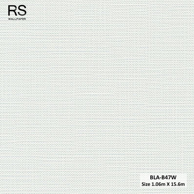 วอลเปเปอร์ลายผ้า สีเทาอ่อนสว่าง BLA-B47W