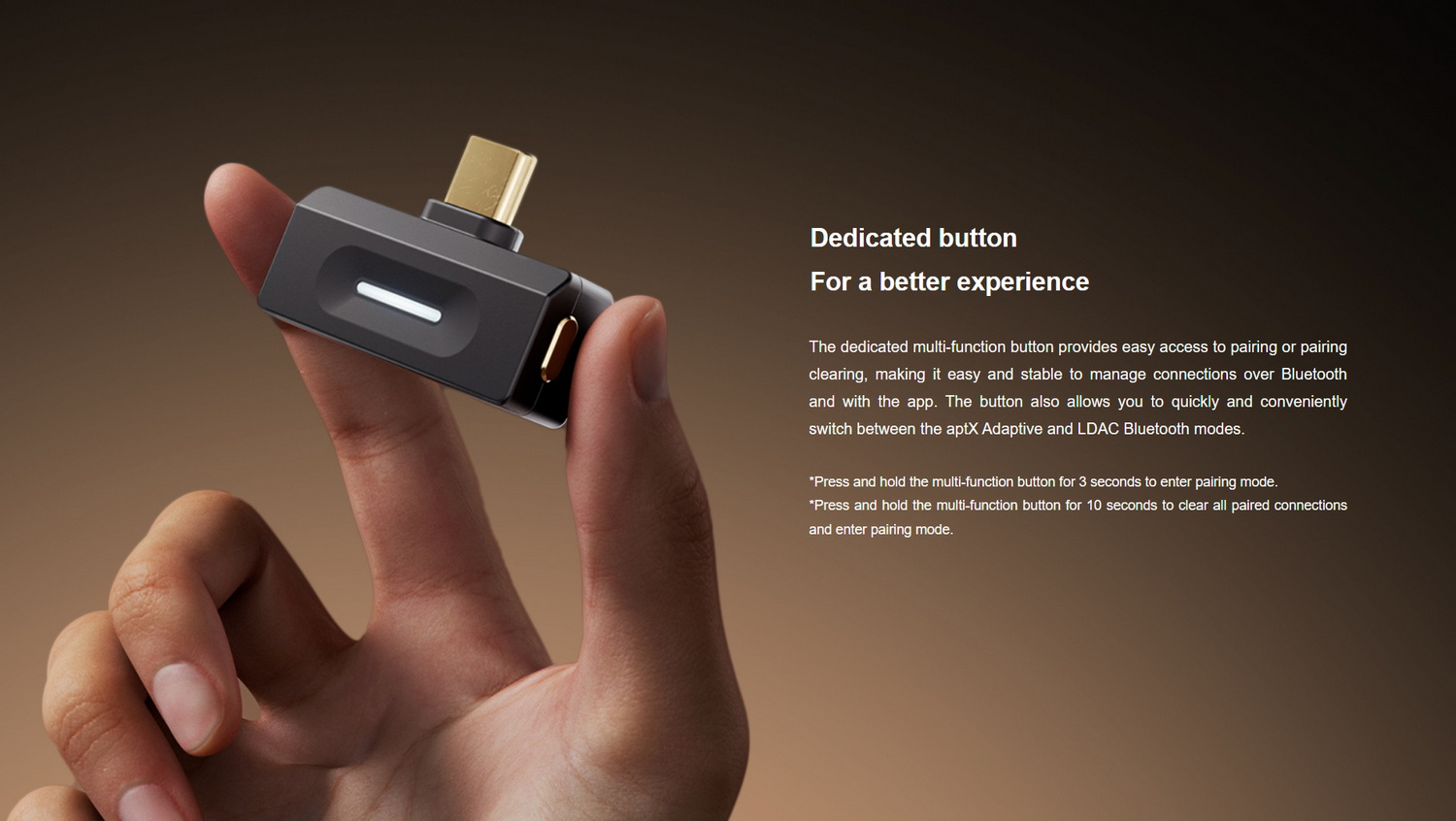 <PreOrder> FiiO Air Link เครื่องส่งสัญญาณ Bluetooth6.0 ความละเอียดสูง แบบพกพา ประกันศูนย์ไทย