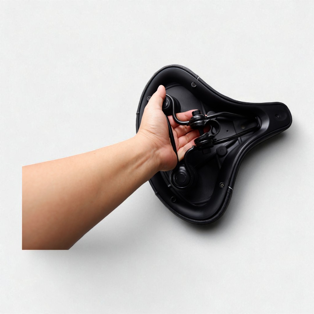 เบาะจักรยาน Comfort ขนาดใหญ่พิเศษ 30×32 ซม. สำหรับเบาะกว้าง นุ่มนั่งสบาย