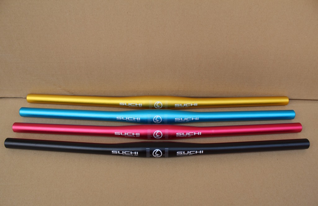 แฮนด์จักรยานเสือภูเขา อลูมิเนียม SUCHI 31.8X620 มม.