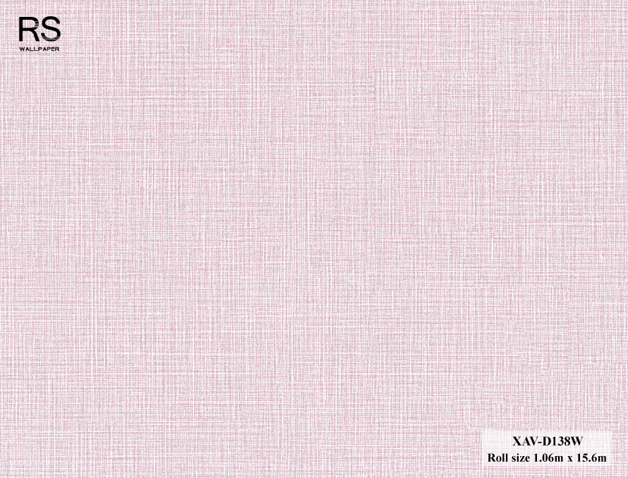 วอลเปเปอร์ สีชมพูอ่อน XAV-D138W