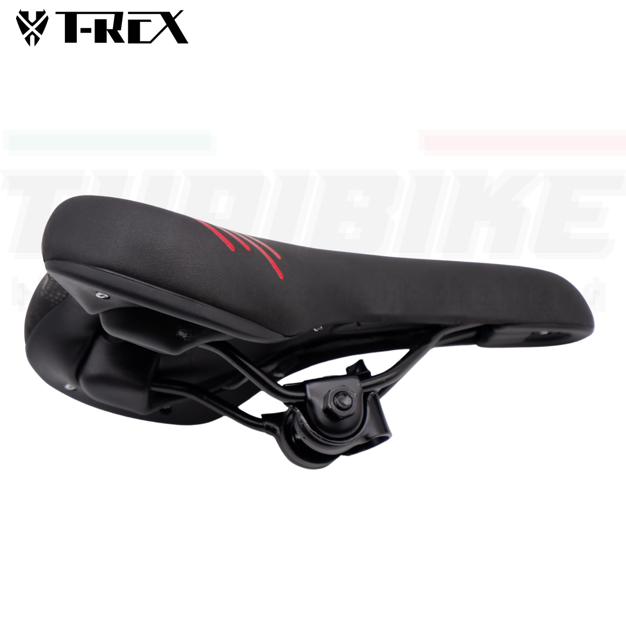 เบาะจักรยาน อานจักรยานเสือหมอบ เสือภูเขา รถพับ มาพร้อมตัวยึดหลักอาน ยี่ห้อ THAIBIKE T-REX