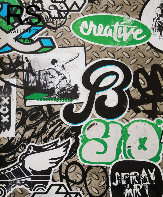 วอลเปเปอร์ลายชิคๆ FST-D69