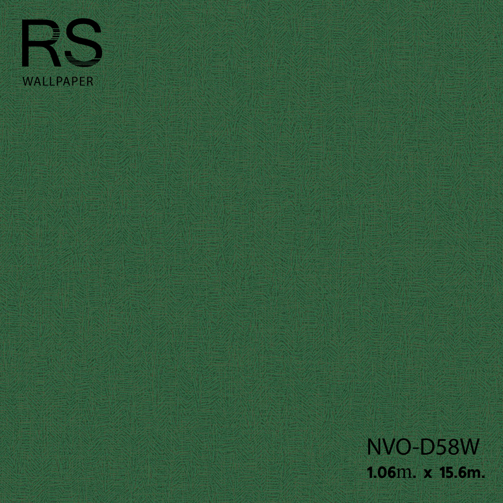 วอลเปเปอร์ สีเขียวเข้ม NVO-D58W