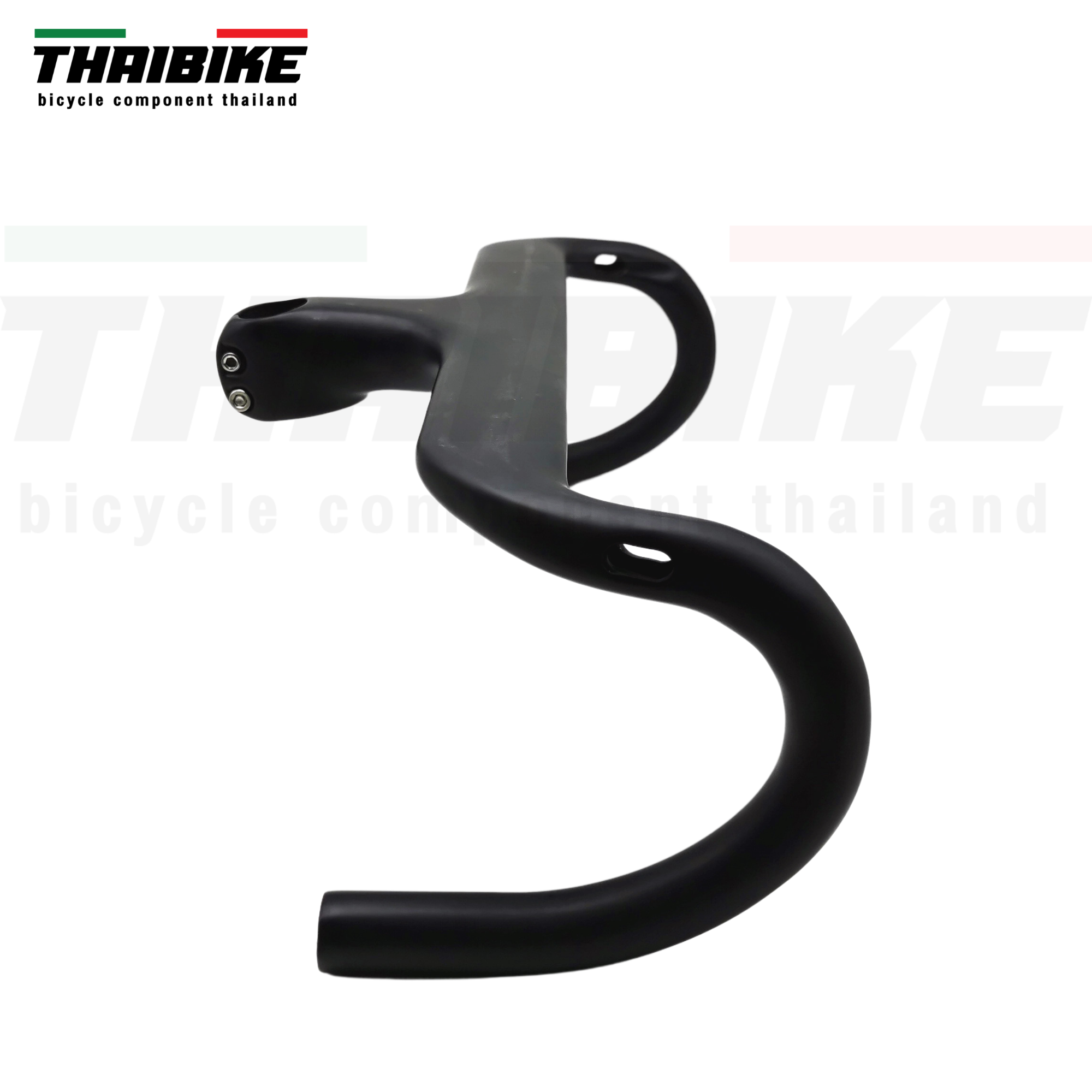 แฮนด์จักรยานคาร์บอนแบบอินทริเกต THAIBIKE Carbon Fiber Integrated Road Bike