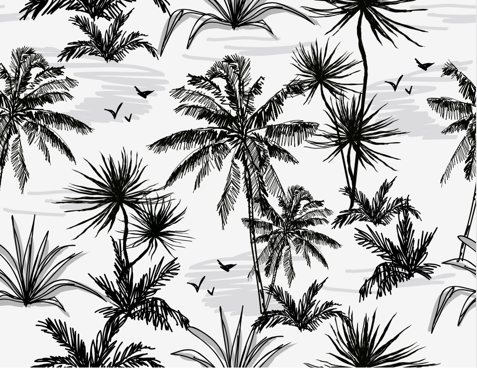 วอลเปเปอร์ภาพป่าเขตร้อน Tropical (สั่งผลิต)