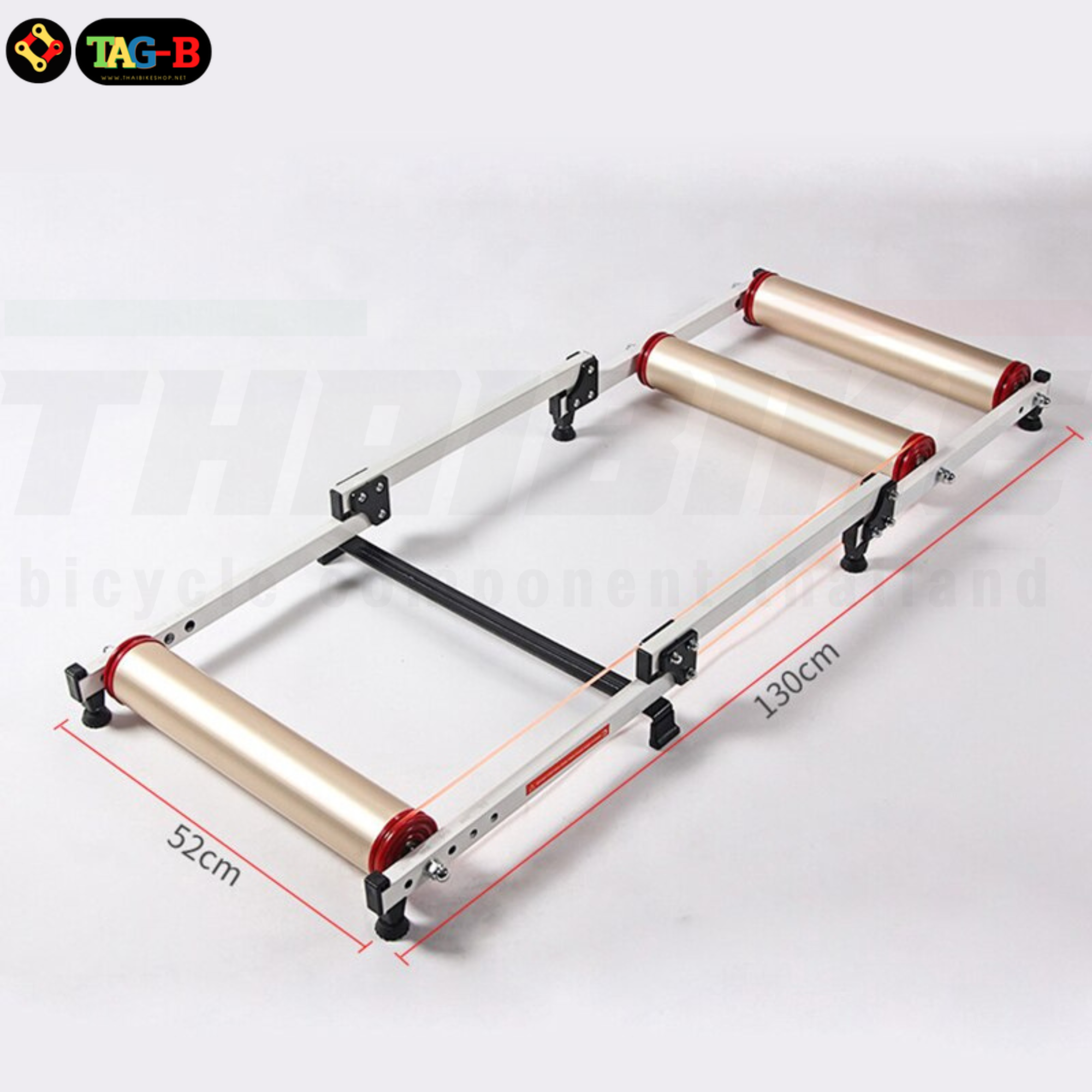 เทรนเนอร์จักรยานแบบสามลูกกลิ้ง THAIBIKE TRAINER ปั่นจักรยานในบ้าน