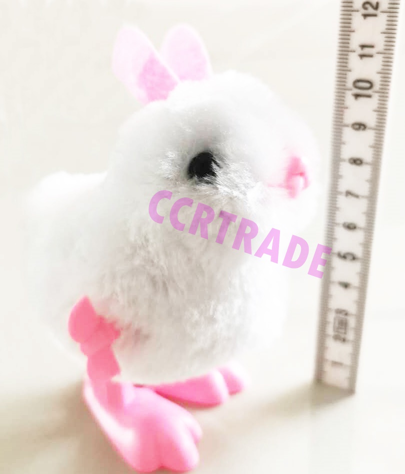 กระต่ายขนนุ่ม ไขลานกล่อง 10 ซม.