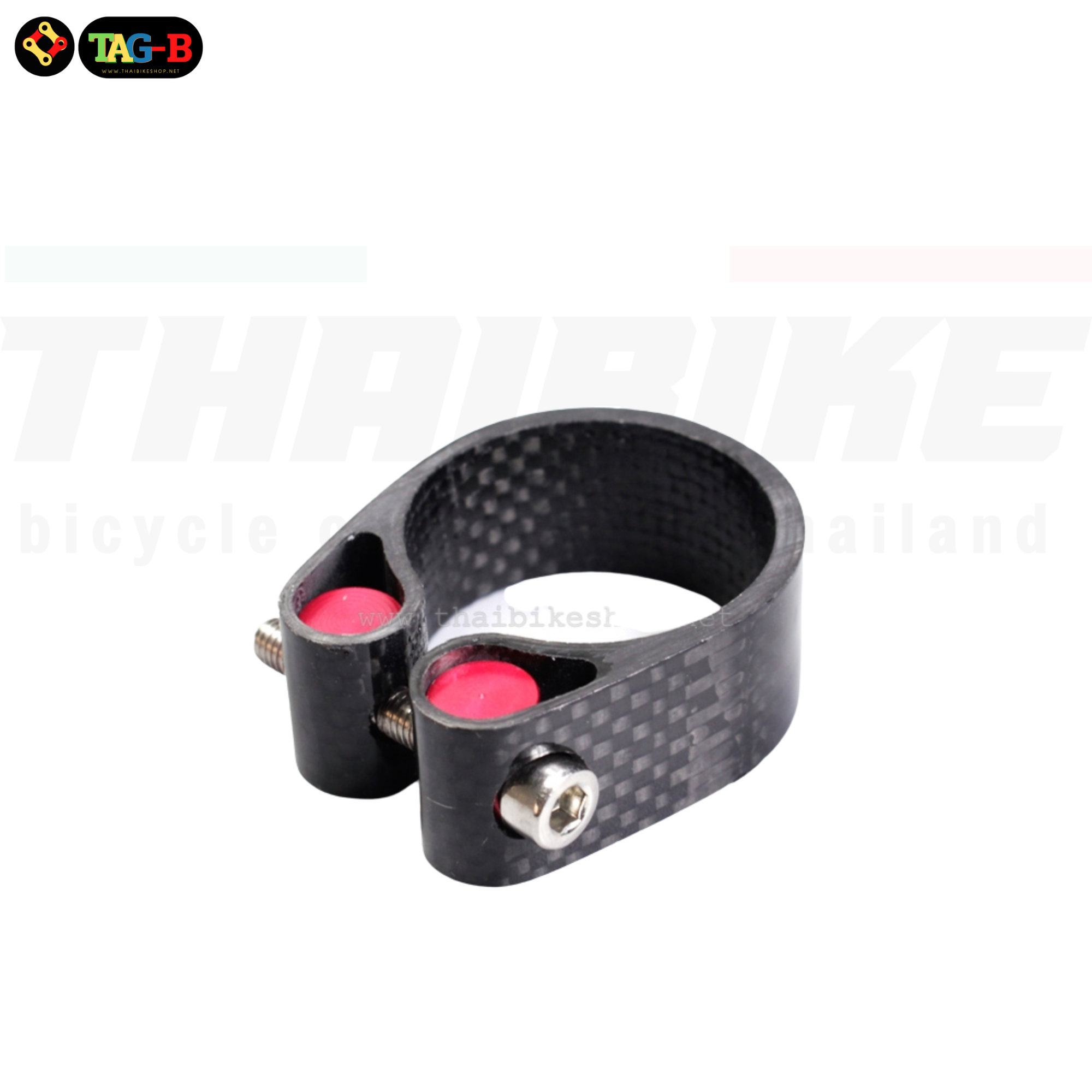 รัดหลักอานคาร์บอน EC90 รัดหลักอานจักรยานแบบปลดช้า 34.9/31.8