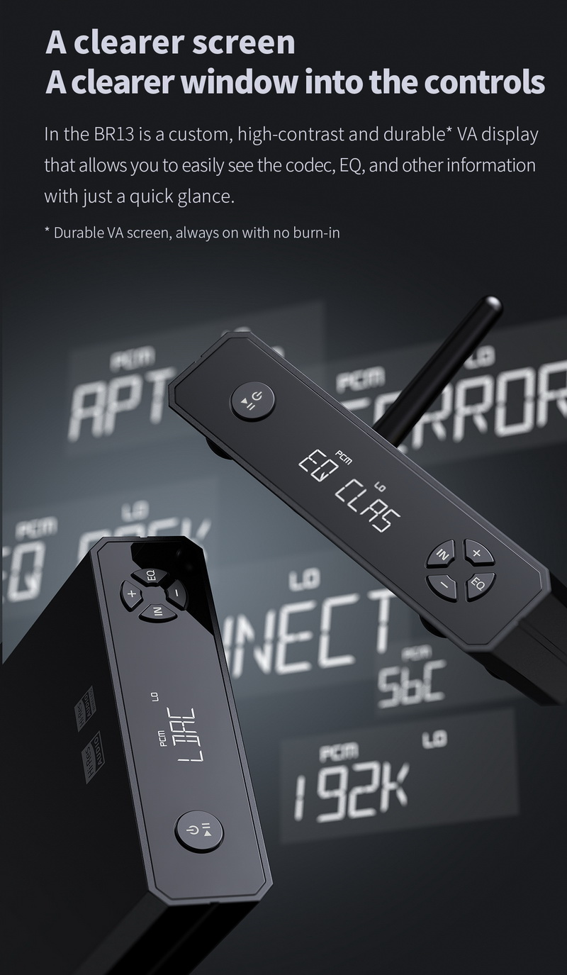 FiiO BR13 ตัวรับสัญญาณ Bluetooth ความละเอียดสูง รองรับ Dual Hi-Res ประกันศูนย์ไทย