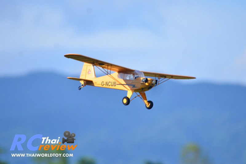 Piper J3 SuperCub 650mm.4Ch 3d6g Brushless Motor
