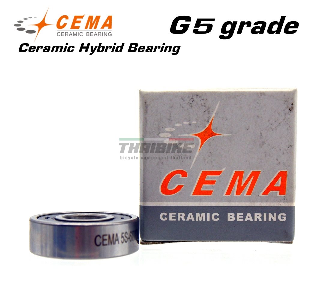ตลับลูกปืนล้อจักรยานแบบเซรามิค สำหรับจักรยาน เกรดพรีเมี่ยม ยี่ห้อ CEMA(ไต้หวัน) 608 609 688 699 R6 6000 6001 6800 6801 6802 6803 6804 6805 6806 6900 6901 6902 6903