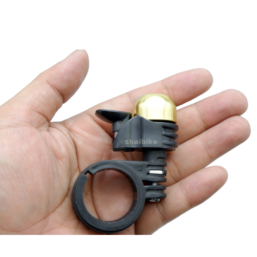 กระดิ่งทองเหลืองติดจักรยาน A B C D E กระดิ่ง กริ่งจักรยาน