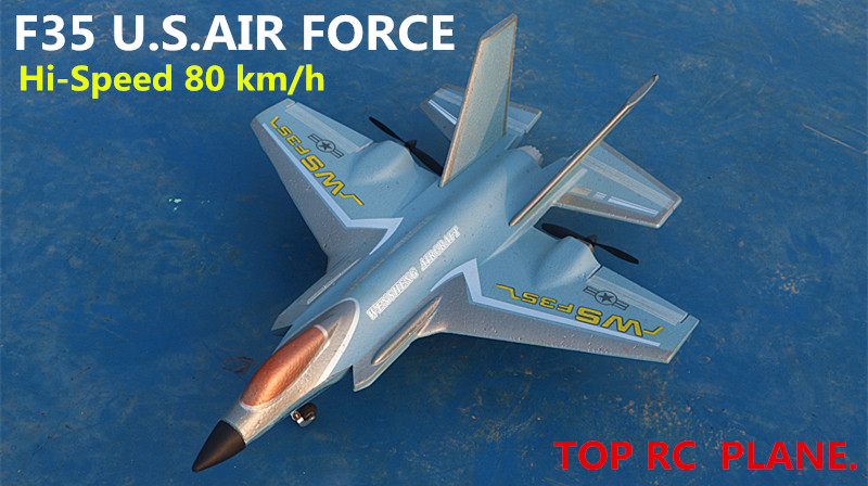 F-35a lightning เครื่องบินบังคับความเร็วสูง 4 ch