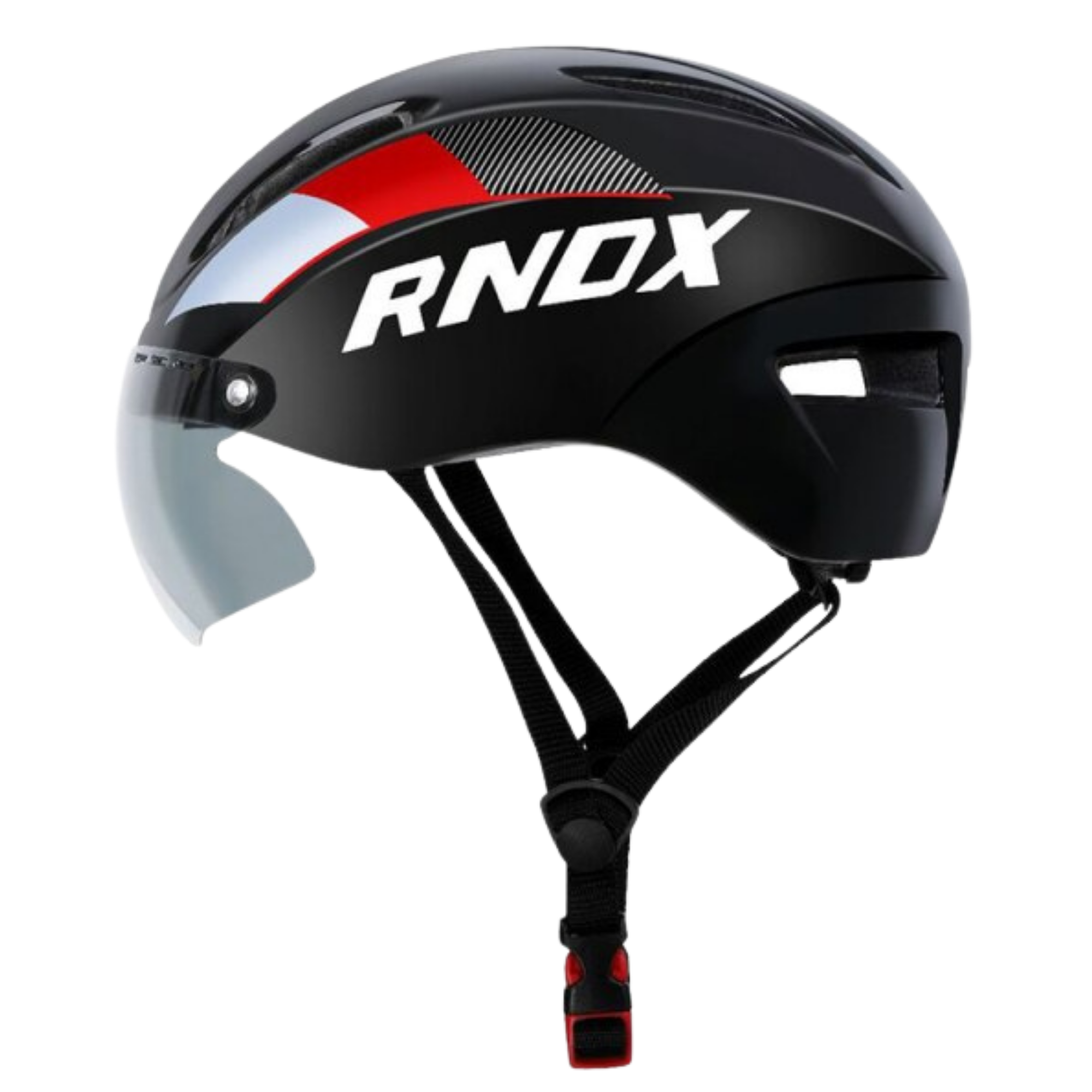 หมวกกันน็อคจักรยานมีแว่น RNOX รุ่น Casco De Ciclismo