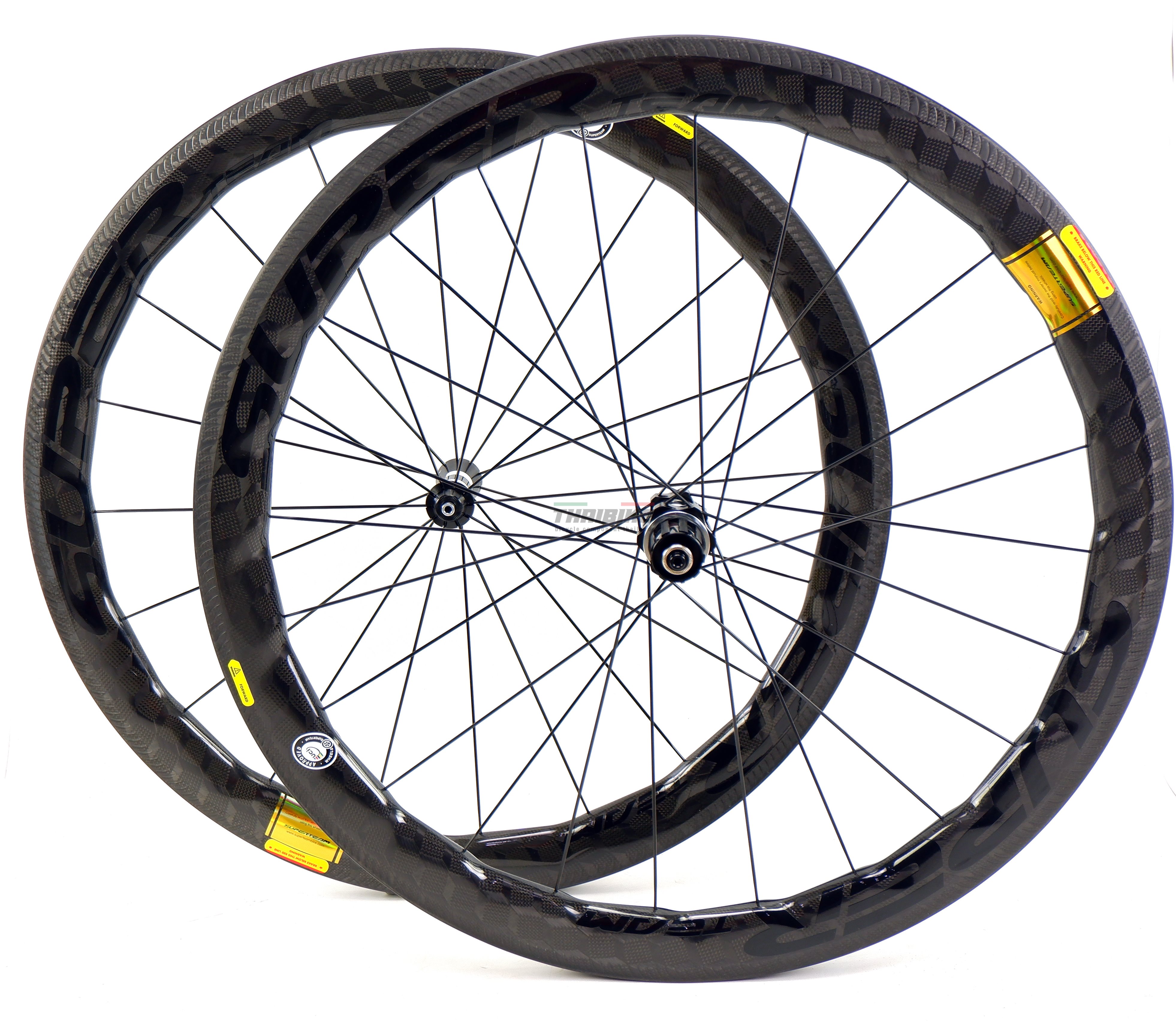 ล้อจักรยานเสือหมอบ คาร์บอน Superteam curvepro Dt350 ประกัน 3 ปี