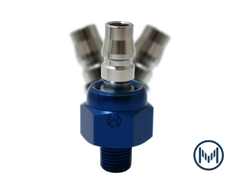 คอปเปอร์ตัวผู้แบบหมุนได้ 360, Swivel Air Plug Type : SPN-20PM