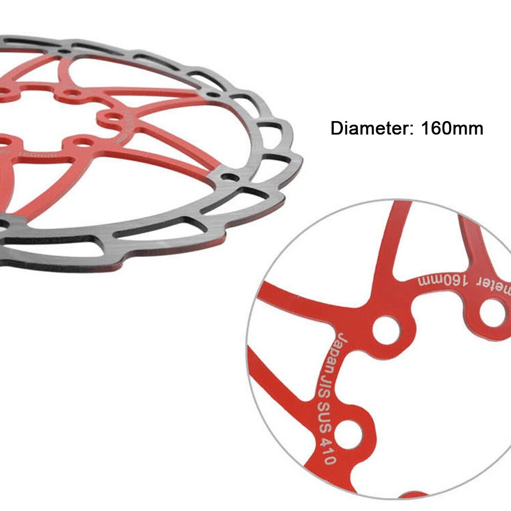 ใบดิสเบรคจักรยาน MEIJUN 160mm MTB Bike Bicycle Disc Brake Pad