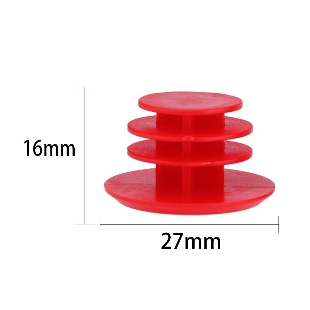 ฝาปิดปลายแฮนด์จักรยาน แบบยาง THAIBIKE MTB Bike Handlebar Plugs Plastic PVC Handle Grip Bar End