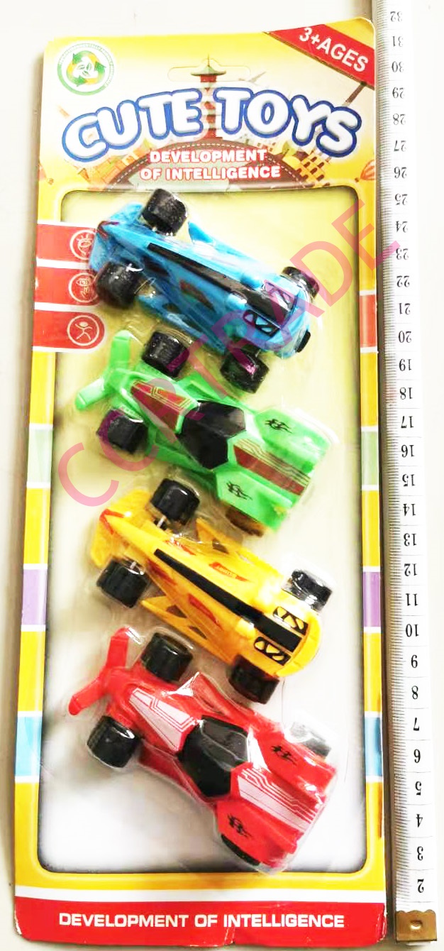 รถแข่ง F1 สีสด มีลาน 4 ชิ้นแผง 31 ซม.