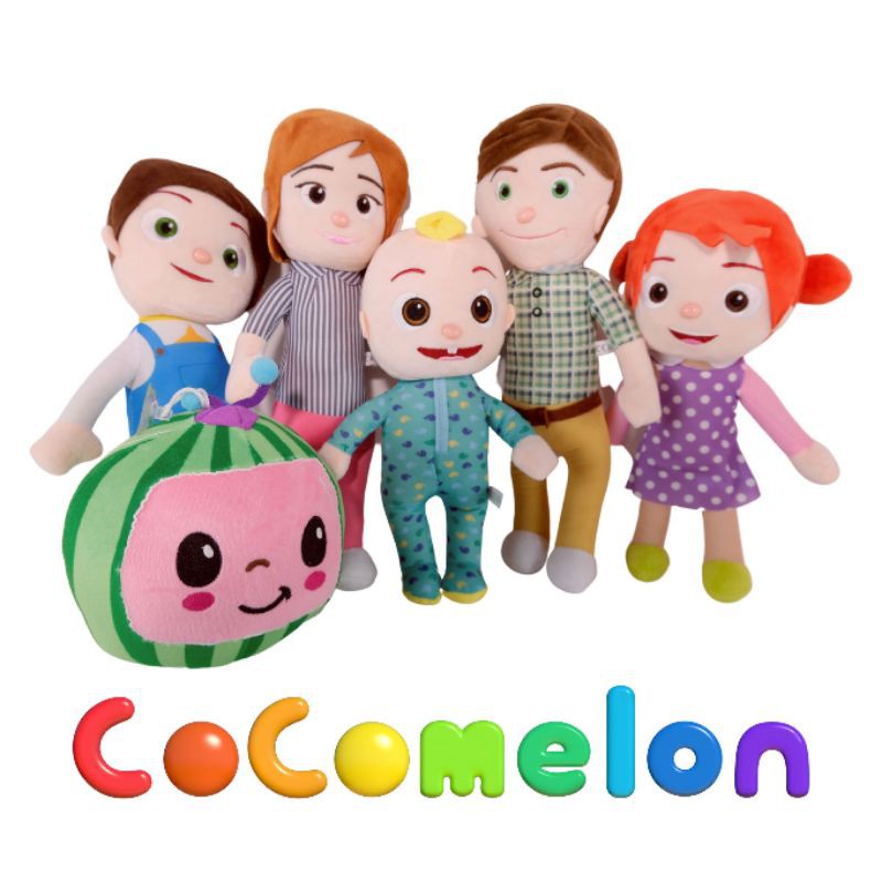 ตุ๊กตา coco melon เจเจ JJ coco family ตุ๊กตาเจเจ มีเสียง
